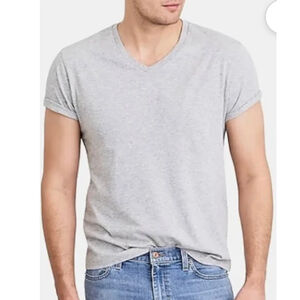 J. Crew Factory slim washed V-neck tee S